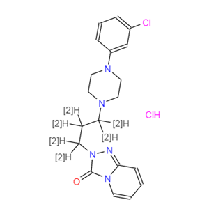 鹽酸曲唑酮-D6,Trazodone D6 hydrochloride