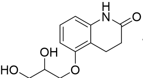 卡替洛爾EP雜質(zhì)G,5-(2,3-dihydroxypropoxy)-3,4-dihydroquinolin-2(1H)-one