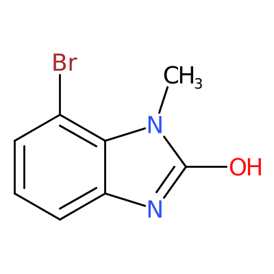 7-溴-1-甲基-1H-苯并[d]咪唑-2(3H)-酮,7-BROMO-1-METHYL-1,3-DIHYDRO-2H-BENZO[D]IMIDAZOL-2-ONE