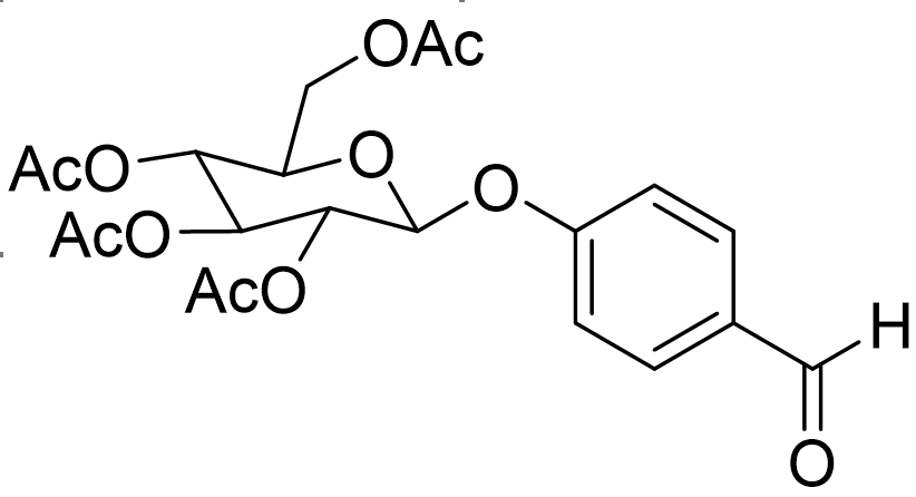 天麻素杂质4,(2R,3R,4S,5R,6S)-2-(acetoxymethyl)-6-(4-formylphenoxy)tetrahydro-2H-pyran-3,4,5-triyl triacetate