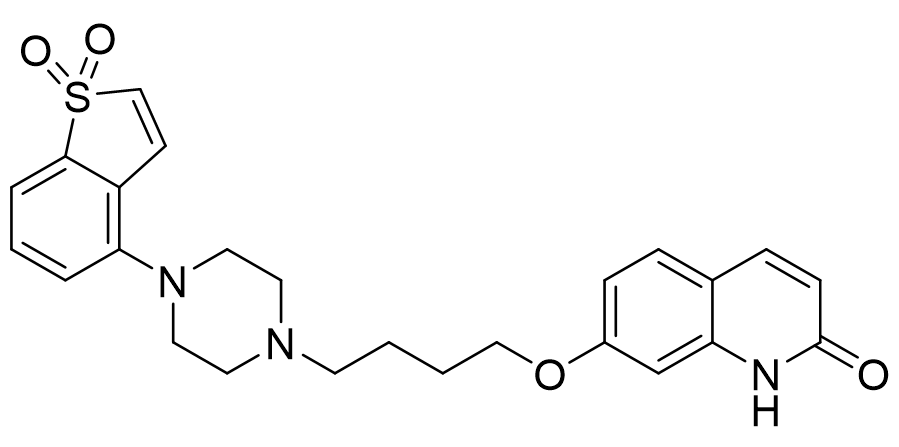 依匹哌唑杂质H,1-(benzo[b]thiophen-4-yl)-4-(4-((2-oxo-1,2-dihydroquinolin-7-yl)oxy)butyl)piperazine 1,4-dioxide