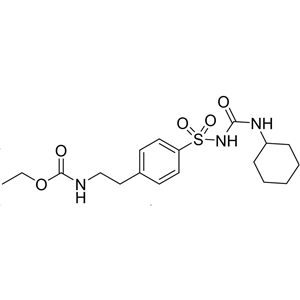 格列吡嗪EP杂质C,ethyl (4-(N-(cyclohexylcarbamoyl)sulfamoyl)phenethyl)carbamate