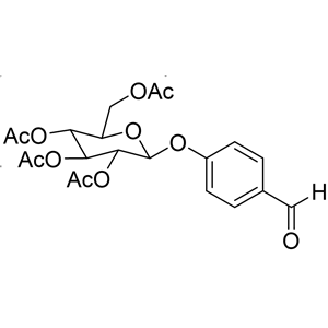 天麻素杂质4,(2R,3R,4S,5R,6S)-2-(acetoxymethyl)-6-(4-formylphenoxy)tetrahydro-2H-pyran-3,4,5-triyl triacetate