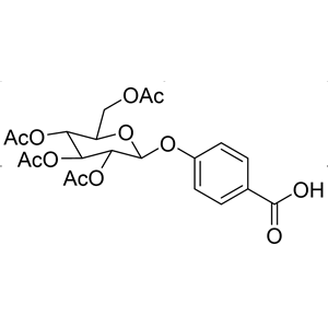 天麻素杂质5,4-(((2S,3R,4S,5R,6R)-3,4,5-triacetoxy-6-(acetoxymethyl)tetrahydro-2H-pyran-2-yl)oxy)benzoic acid