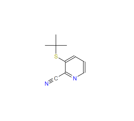 3-叔丁硫基-2-氰基吡啶,3-tert-Butylthio-2-cyanopyridine