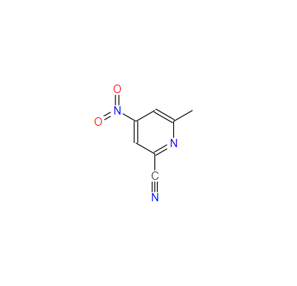 6-甲基-4-硝基-2-氰基吡啶,6-Methyl-4-nitropyridine-2-carbonitrile