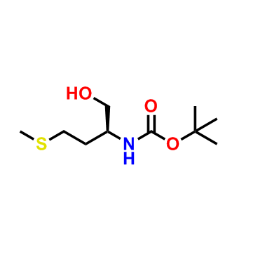 N-叔丁氧羰基-L-蛋氨醇,(S)-tert-Butyl (1-hydroxy-4-(methylthio)butan-2-yl)carbamate