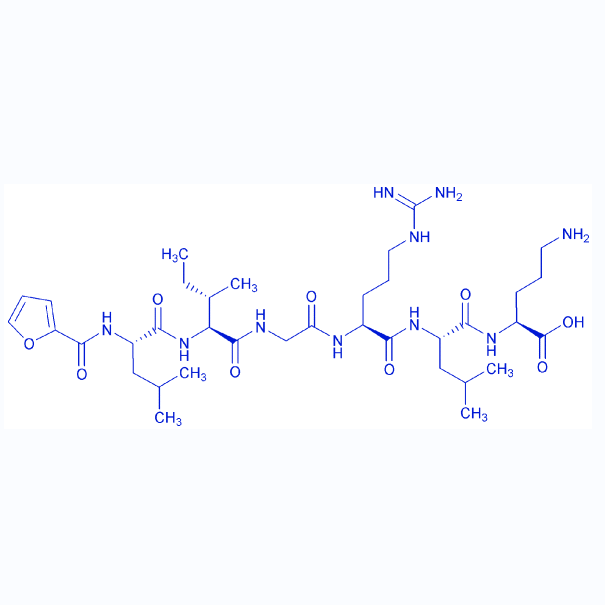 呋喃甲酸-亮氨酸-异亮氨酸-甘氨酸-精氨酸-亮氨酸-鸟氨酸-NH2,2-Furoyl-LIGRLO-amide