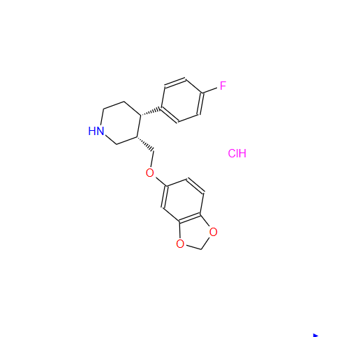 外消旋反式-帕羅西汀-d4鹽酸鹽,rac trans-Paroxetine-d4 Hydrochloride