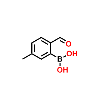 2-醛基-5-甲基苯硼酸,2-Formyl-5-methylphenylboronic acid