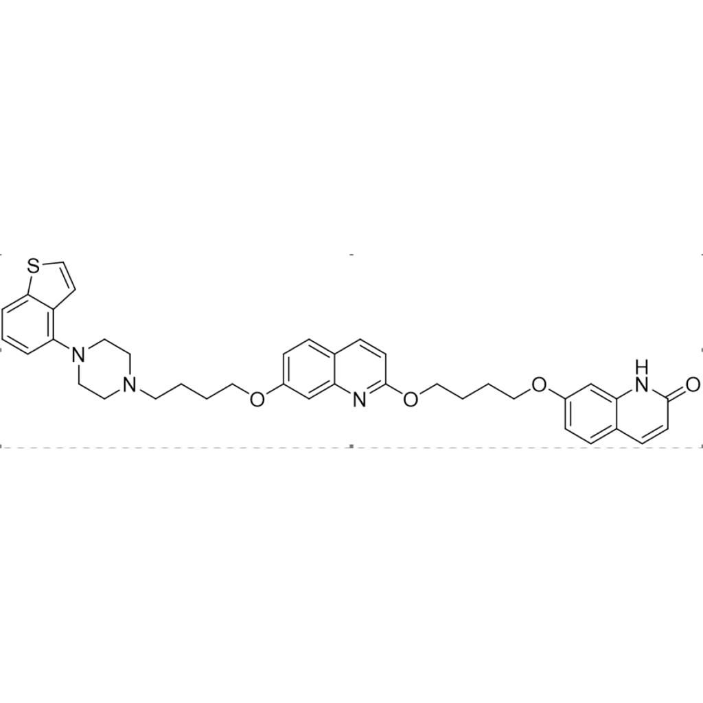 依匹哌唑杂质K,7-(4-((7-(4-(4-(benzo[b]thiophen-4-yl)piperazin-1-yl)butoxy)quinolin-2-yl)oxy)butoxy)quinolin-2(1H)-one