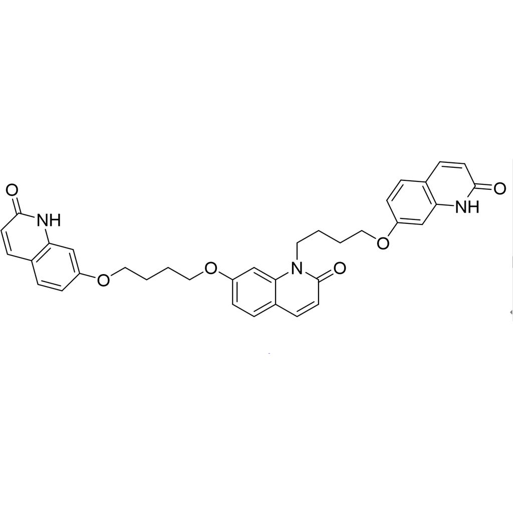 依匹哌唑杂质E,7-(4-((2-oxo-1,2-dihydroquinolin-7-yl)oxy)butoxy)-1-(4-((2-oxo-1,2-dihydroquinolin-7-yl)oxy)butyl)quinolin-2(1H)-one