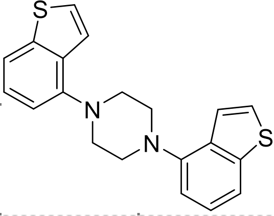 依匹哌唑杂质18,1,4-bis(benzo[b]thiophen-4-yl)piperazine