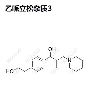 乙哌立松雜質(zhì)2,1-(4-(2-hydroxyethyl)phenyl)-2-methyl-3-(piperidin-1-yl)propan-1-one