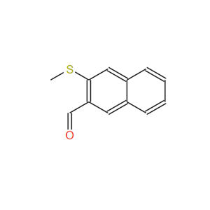 3-(甲硫基) -2-萘醛,3-(methylthio)-2-naphthaldehyde