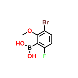 3-溴-6-氟-2-甲氧基苯硼酸  957120-30-8