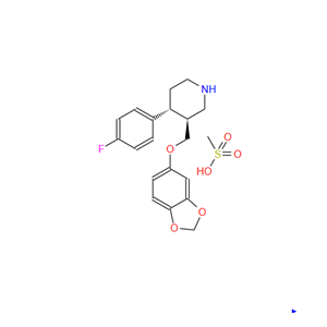 甲磺酸帕罗西汀,paroxetine Mesylate