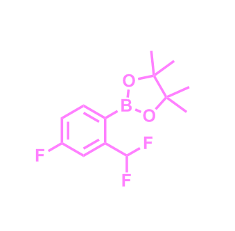 2-(2-(二氟甲基)-4-氟苯基)-4,4,5,5-四甲基-1,3,2-二氧硼雜環(huán)戊烷,2-(2-(Difluoromethyl)-4-fluorophenyl)-4,4,5,5-tetramethyl-1,3,2-dioxaborolane
