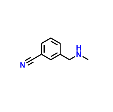 N-甲基-3-氰基苄胺,3-((Methylamino)methyl)benzonitrile