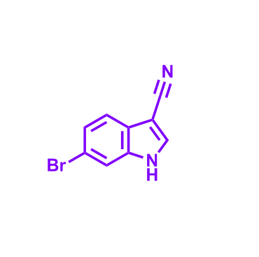 6-溴-3-吲哚甲腈,6-Bromo-1H-indole-3-carbonitrile