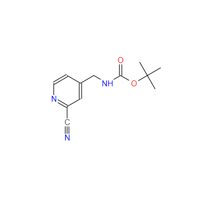 4-叔丁氧羰基氨甲基-2-氰基吡啶,4-(Boc-aminomethyl)-2-cyanopyridine