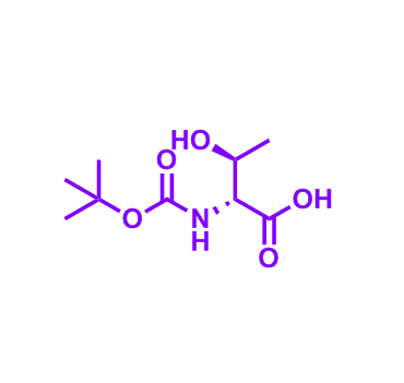 N-Α-叔丁氧羰基-D-苏氨酸,(2R,3S)-2-((tert-Butoxycarbonyl)amino)-3-hydroxybutanoic acid