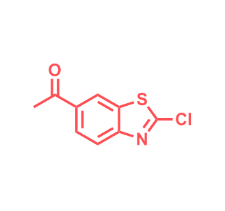 2-氯-6-乙酰基苯并噻唑,1-(2-Chlorobenzo[d]thiazol-6-yl)ethanone