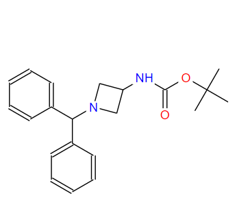 1-二苯甲基氮杂环丁烷-3-氨基甲酸叔丁酯,tert-Butyl 1-benzhydryl-3-azetidinylcarbamate
