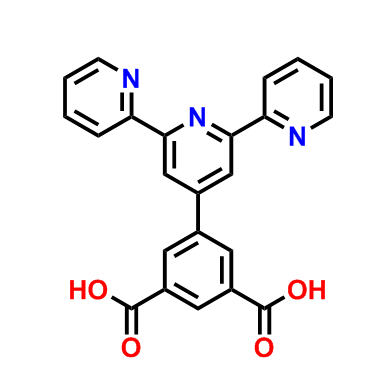 5-([2,2':6',2''-三联吡啶]-4'-基)间苯二甲酸,5-([2,2':6',2''-Terpyridin]-4'-yl)isophthalic acid