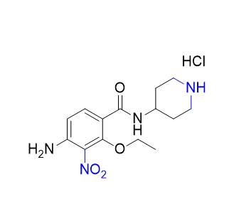 西尼必利杂质04,4-amino-2-ethoxy-3-nitro-N-(piperidin-4-yl)benzamide hydrochloride