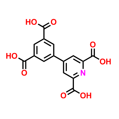 4-（3,5-二羧基苯基）吡啶-2,6-二羧酸,4-(3,5-dicarboxyphenyl)pyridine-2,6-dicarboxylic acid