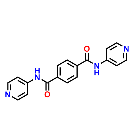 N,N'-双(4-吡啶基)-1,4-苯二甲酰胺,N,N'-bis(4-pyridinyl)-1,4-benzenedicarboxamide