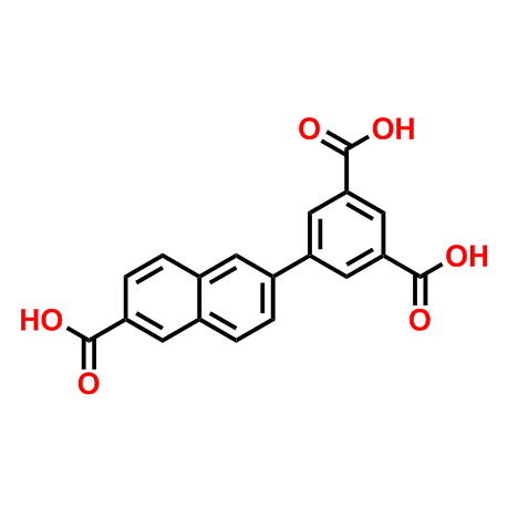 5-(6-羧基萘-2-基)间苯二甲酸,5-(6-Carboxynaphthalen-2-yl)isophthalic acid