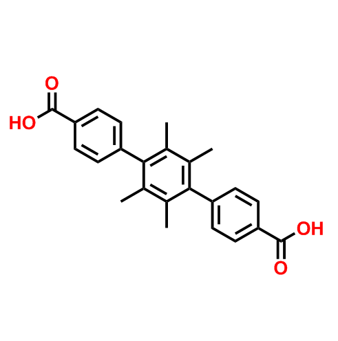 2',3',5',6'-四甲基-[1,1':4',1''-三联苯]-4,4''-二羧酸,2',3',5',6'-Tetramethyl-[1,1':4',1''-terphenyl]-4,4''-dicarboxylic acid
