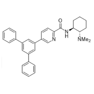 5-( [ 1,1 ' : 3 ' , 1 " -三联苯] - 5 ' -基)-N-( ( 1S , 2S ))-2 - (二甲氨基)环己基)吡啶酰胺