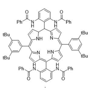 N,N',N'',N'''-(((4Z,6E,9Z,15Z,19E)-5,15-雙(3,5-二叔丁基苯基)-1H,20H-卟啉-10,20-二基)雙(苯-2,1,3-三基))四苯甲酰胺