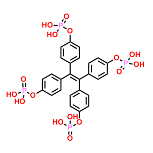 4-(1,2,2-三(4-(膦酰基氧基)苯基)乙烯基)苯基磷酸二氢酯
