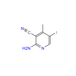 2-氨基-3-氰基-4-甲基-5-碘吡啶