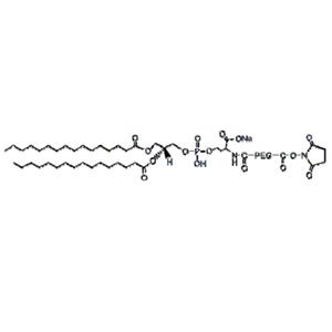 PS-PEG-NHS，磷脂酰丝氨酸-聚乙二醇-琥珀酰亚胺酯