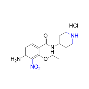 西尼必利杂质04,4-amino-2-ethoxy-3-nitro-N-(piperidin-4-yl)benzamide hydrochloride