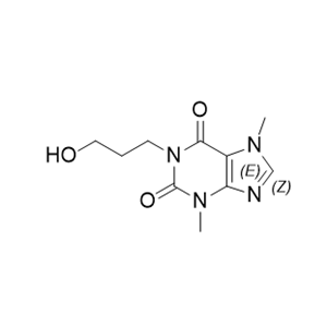 己酮可可碱杂质01,1-(3-hydroxypropyl)-3,7-dimethyl-3,7-dihydro-1H-purine- 2,6-dione