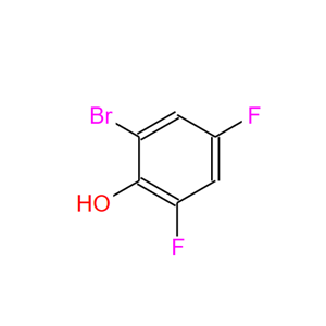 2-溴-4,6-二氟苯酚,2-Bromo-4,6-difluorophenol