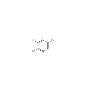 2-氟-3,5-二溴-4-甲基吡啶,3,5-Dibromo-2-fluoro-4-methylpyridine