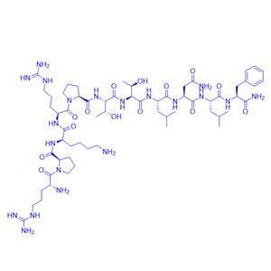 抑制剂多肽RPKRPTTLNLF-NH2/438567-88-5/JIP-1(153-163)
