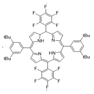 ( 4Z、6E、9Z、15Z、19E)-5，15-Bis( 3 , 5 -二叔丁基苯基)-10，20-Bis (五氟苯环) - 1H，20H -卟啉