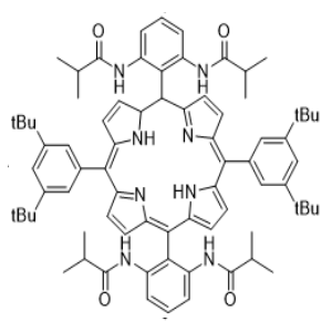 N,N',N'',N'''-(((4Z,6E,9Z,15Z,19E)-5,15-双(3,5-二叔丁基苯基)-1H,20H-卟啉-10,20-二基)双(苯-2,1,3-三基))四(2-甲基丙酰胺)