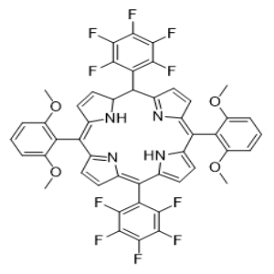 (4Z,6E,9Z,15Z,19E)-5,15-双(2,6-二甲氧基苯基)-10,20-双(五氟苯基)-1H,20H-卟啉
