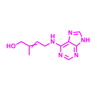 玉米素,4-((9H-Purin-6-yl)amino)-2-methylbut-2-en-1-ol