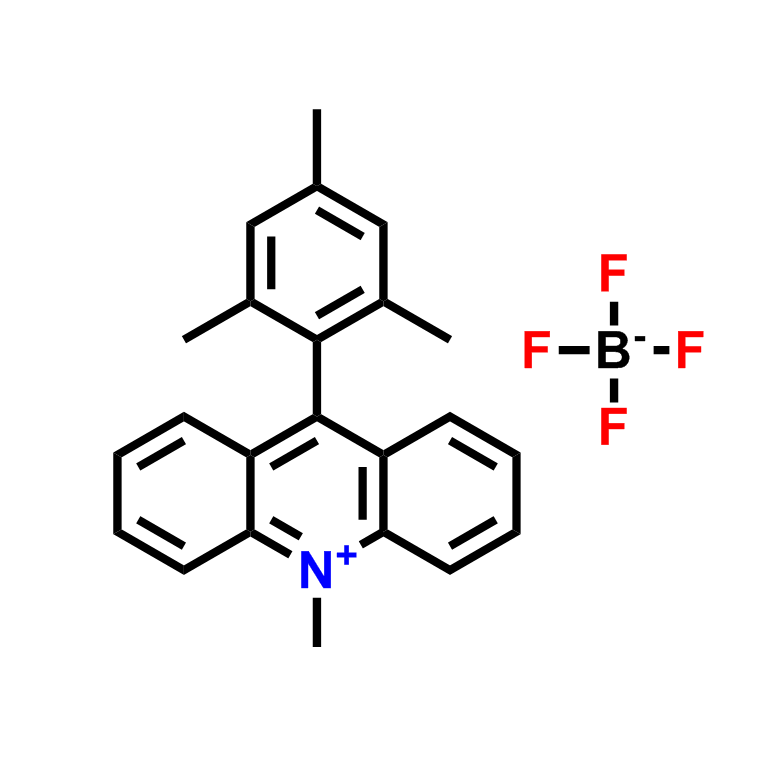 9-间二甲基-10-甲基吖啶鎓四氟硼酸盐,9-mesityl-10-methylacridin-10-ium tetrafluoroborate