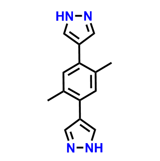 4,4'-(2,5-二甲基-1,4-亚苯基)双(1H-吡唑),4,4'-(2,5-Dimethyl-1,4-phenylene)bis(1H-pyrazole)